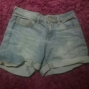 Denim shorts