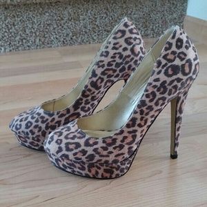 Leopard Heels