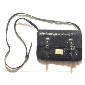 Black Glitter Betseyville CrossBody