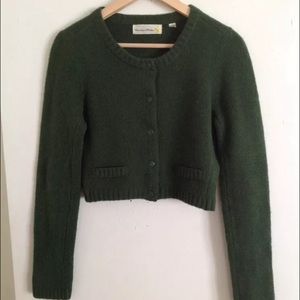Anthropologie Charlie & Robin Cropped Cardigan