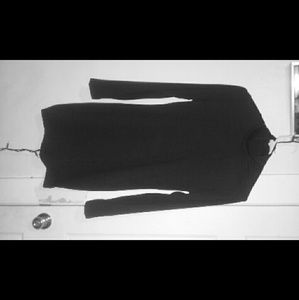 Turtle neck mini bodycon dress