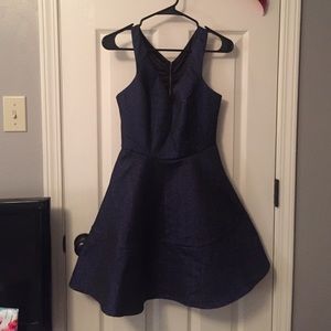 Sparkly Navy/Black Dress