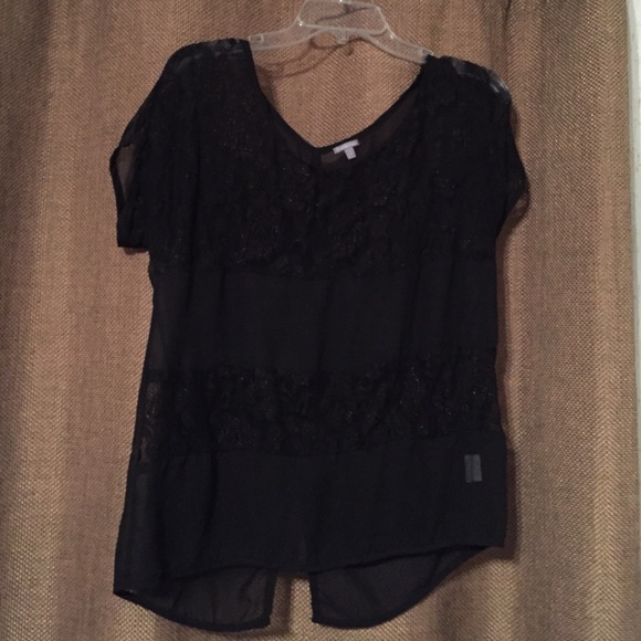 Black Charlotte Russe shirt.