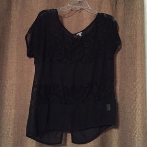 Black Charlotte Russe shirt.