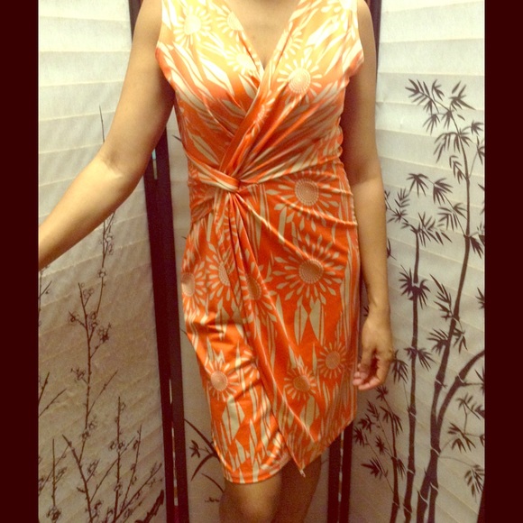 Gorgeous orange dress