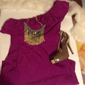 Gorgeous one shoulder dress