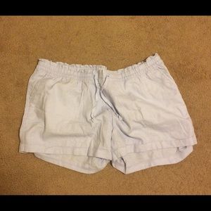 Pastel light blue shorts