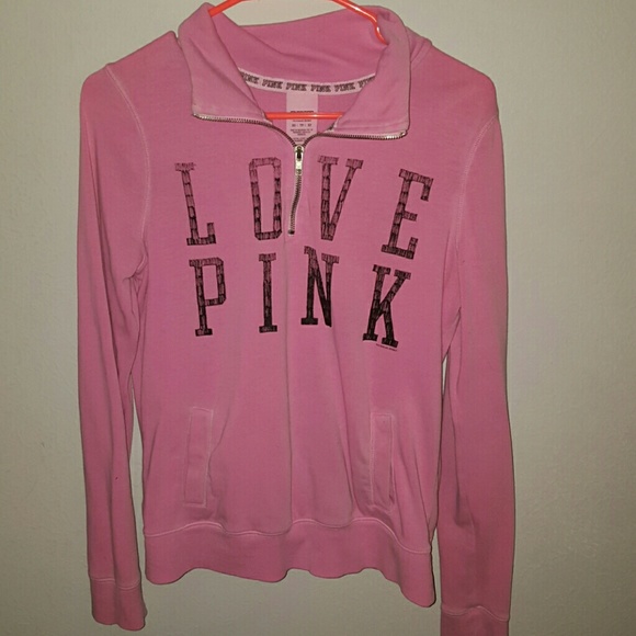Victorias secret PINK quarter zip