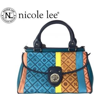Nicole Lee Bags - Nicole Lee Adela Satchel shoulder bag Teal Blue Nicole Lee Bags - Nicole Lee Adela Satchel shoulder bag Teal Blue