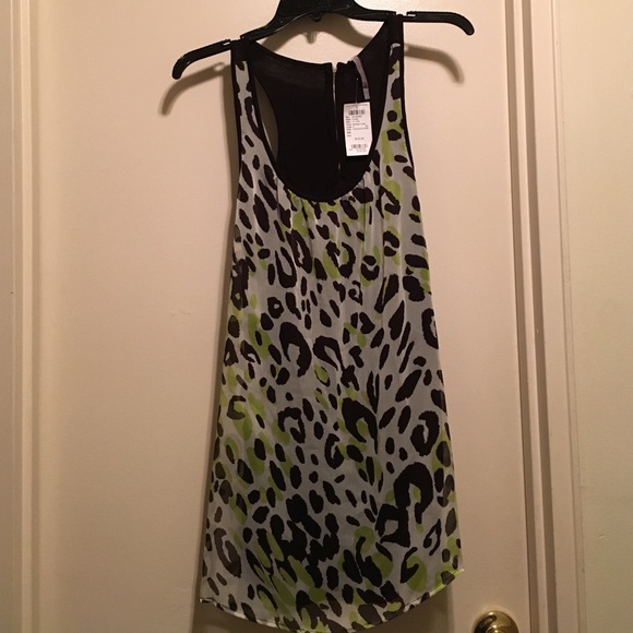 Animal Print Tunic Dress