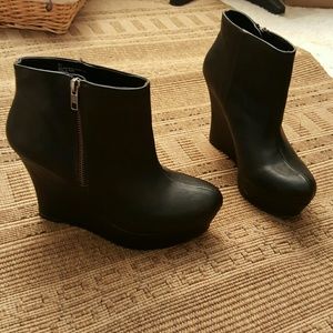 Black booties