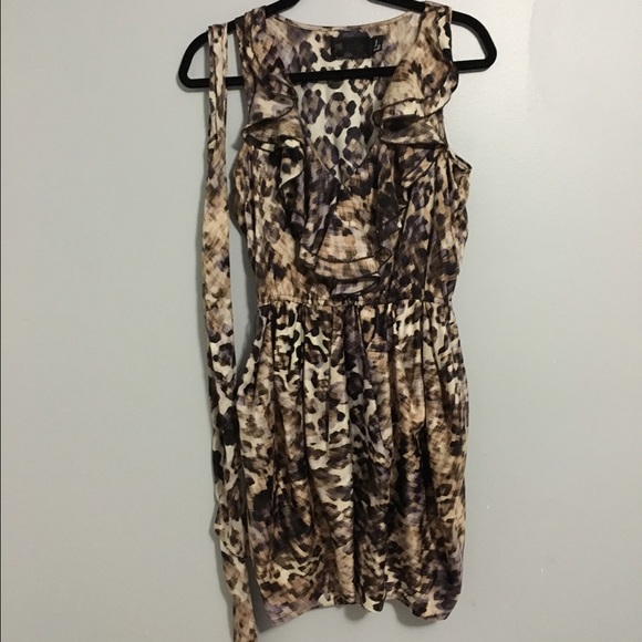 🌟H&M Leopard Dress, Size 8