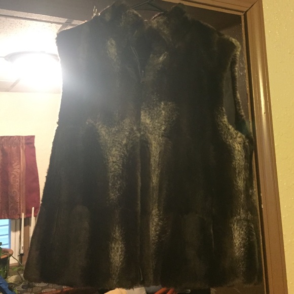 Beautiful medium giacca fur vest