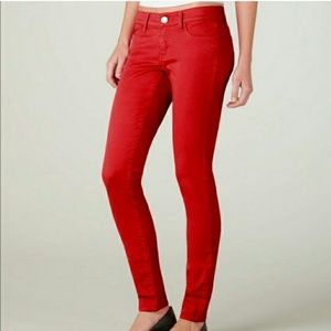American Eagle skinny jeggings RED, size 6 regular