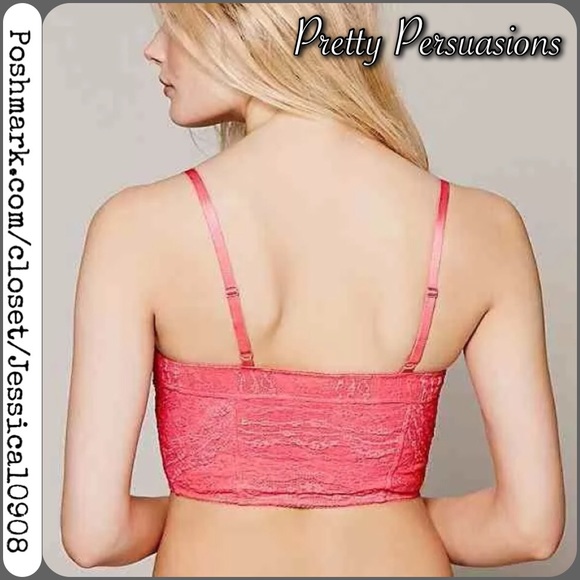 SOLD OUT 💕NWOT Free People Lace Cropped Bralette - Picture 3 of 4