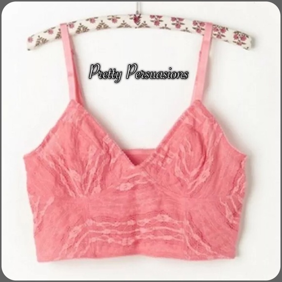 SOLD OUT 💕NWOT Free People Lace Cropped Bralette - Picture 4 of 4