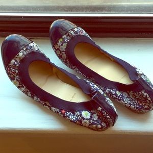 J. Crew paisley ballet flats - 7.5