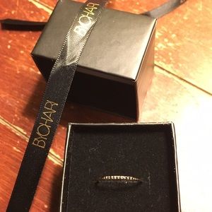 SOLD 💕 Black Diamond Stacking Ring