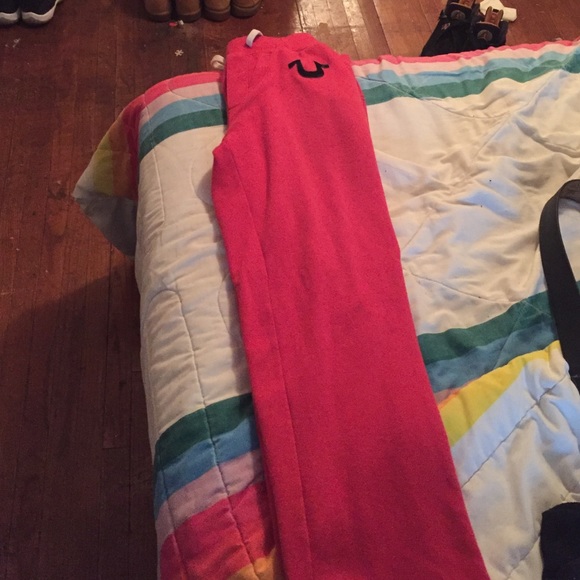 Once worn true religion joggers