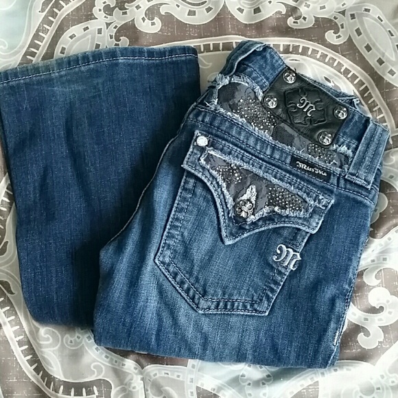 Miss me size 26 bootcut jeans 34" inseam