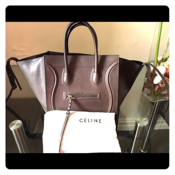 Limited edition ash grey Celine bag