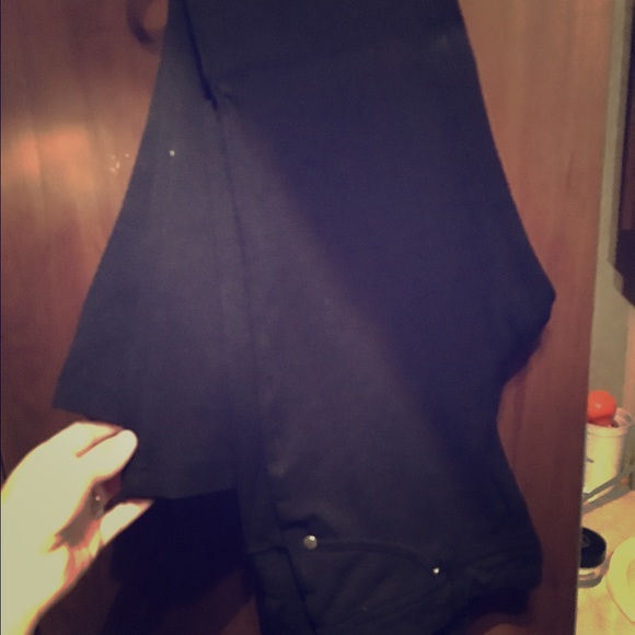 Skinny black jeggings bought from a boutique