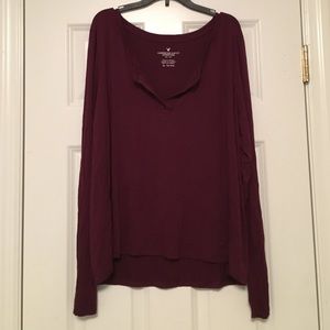 American eagle raglan tee