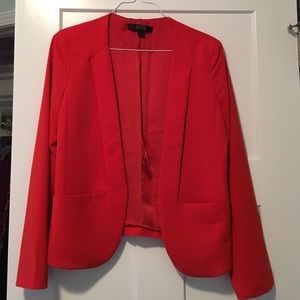 Red blazer