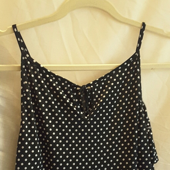 * SOLD * Sweet Storm polka dotted dress - Picture 3 of 4