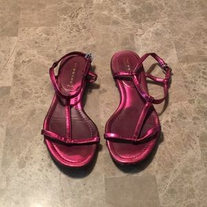 Sold  on mer .Purple Prada sandals size 6.