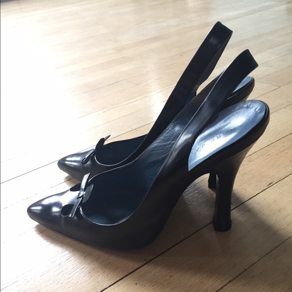 Marc Jacobs Vintage black sling backs - Picture 3 of 4