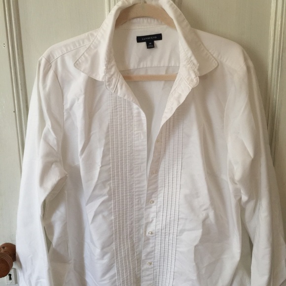 Lands End button down
