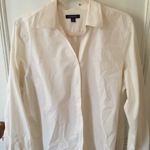 Lands End Button Down