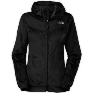 Black fuzzy northface