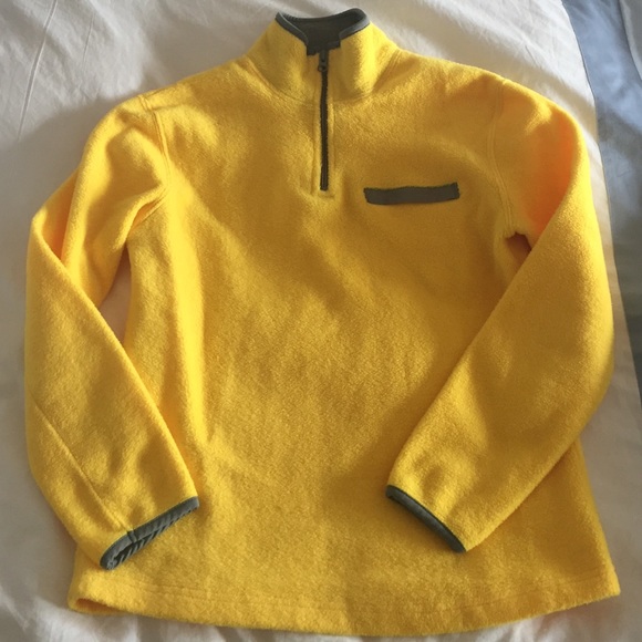 Yellow Fleece Sweater