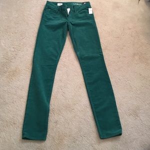 Gap green corduroy pants