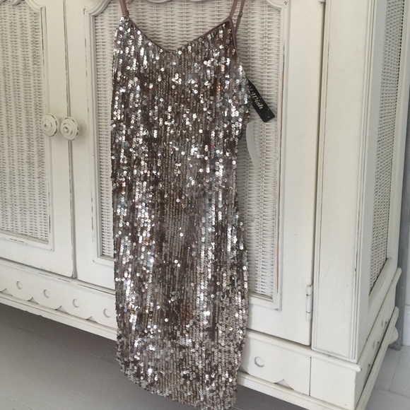 As U Wish Dresses & Skirts - As U Wish medium sequined cocktail dress, NWT