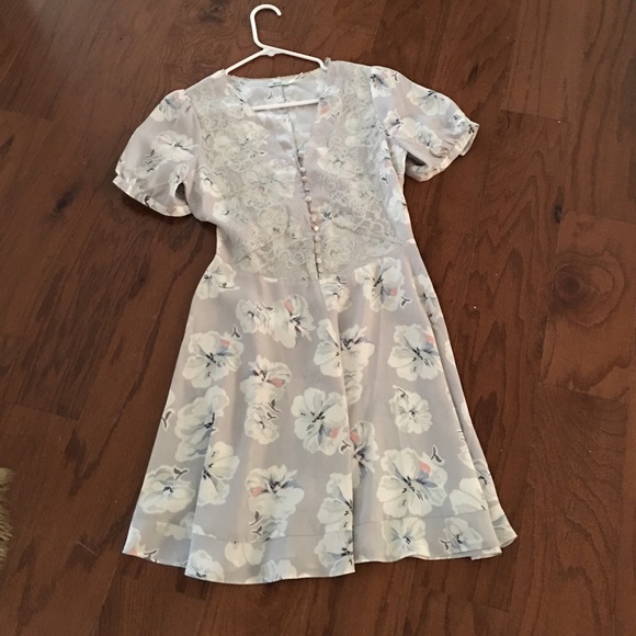 Kimchi Blue silk dress