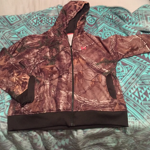 Under Armor Camo Jacket.