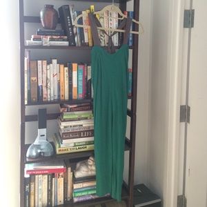 Kelly green J Crew cocktail dress