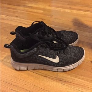 Nike 6.0 Free Run Black Sneakers Women's