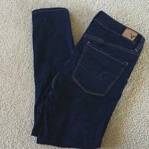 American Eagle high rise crop jeggings