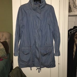 denim colored utility jacket