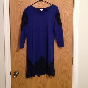Blue Sweater Dress