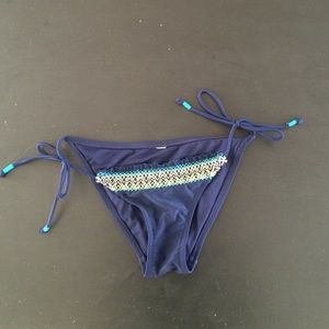 Navy American eagle bikini bottoms sz xs