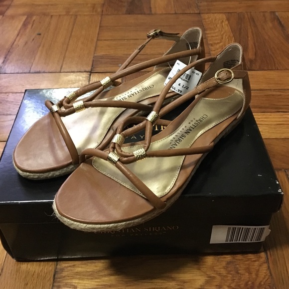 Topaz Twisted Sandal by Christian Siriano
