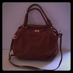 J.Crew Tan Brompton handbag