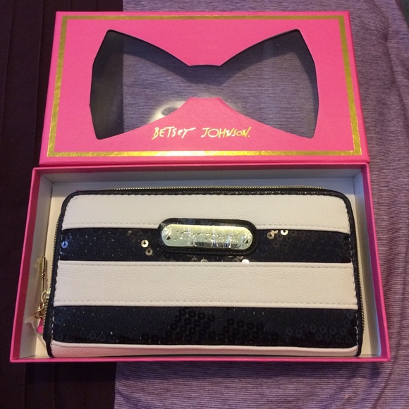 Betsey Johnson Sequin Wallet