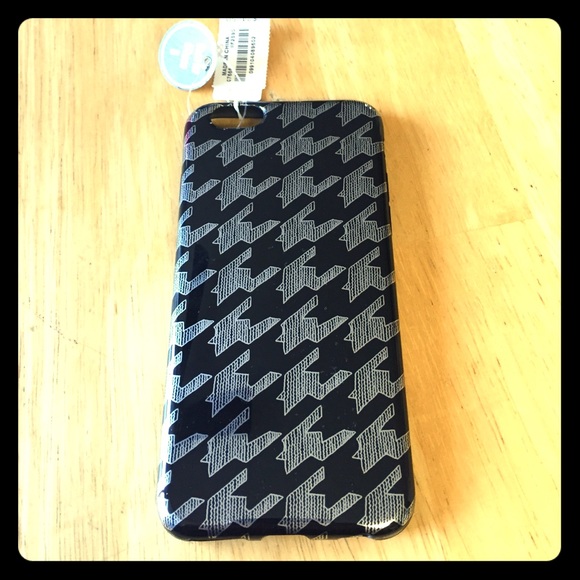 NWT J. Crew Black & Silver iPhone 6 Case