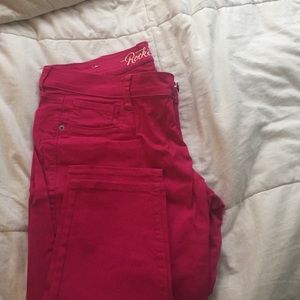 Pink Skinny jeans